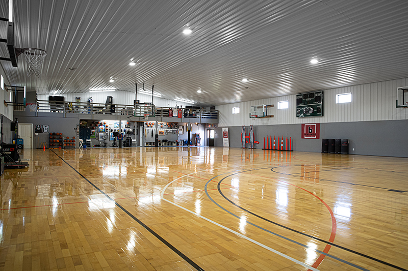 Basketball Court Pole Barn Boone County IN FBi Buildings Basketball Court Pole Barn Boone County IN FBi Buildings